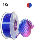Nexaforge 3D Filament Dual-Color Silk PLA - Red-Blue 1.75mm 1kg
