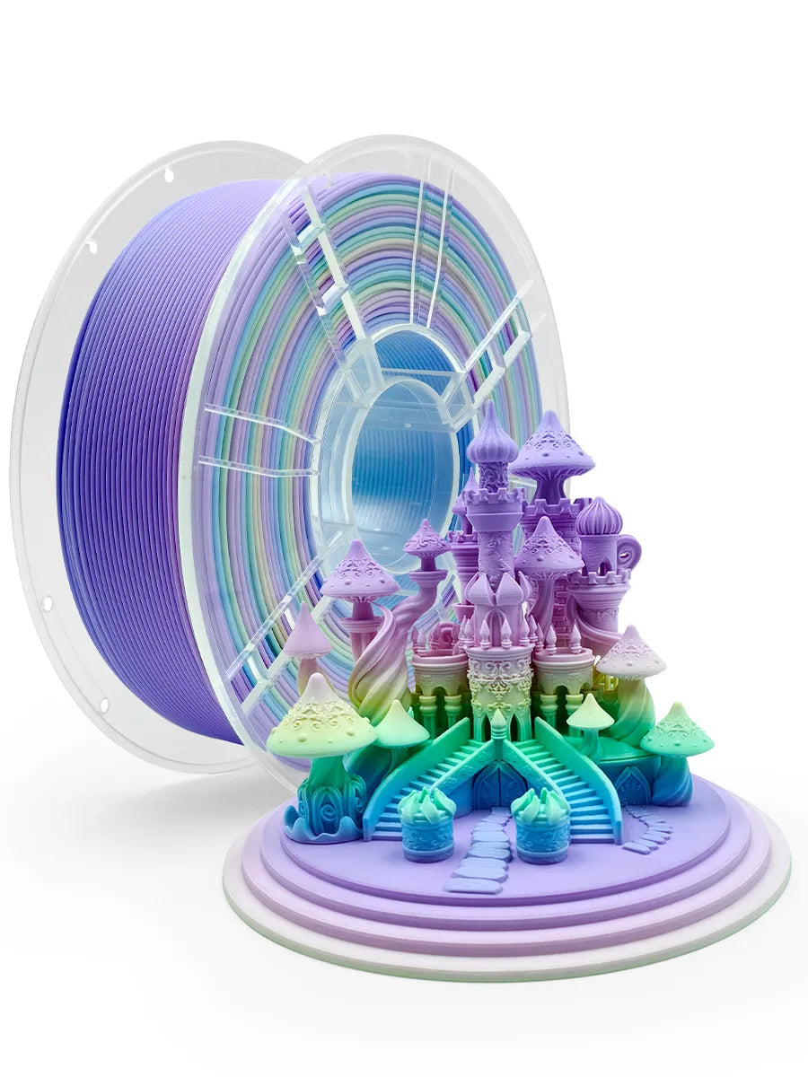 Nexaforge 3D Filament PLA Rainbow - Macaron 1.75mm 1kg