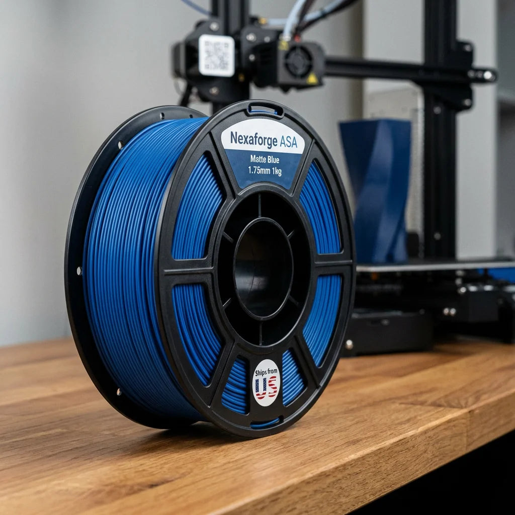 Nexaforge 3D Filament ASA - Matte Black 1.75mm 1kg