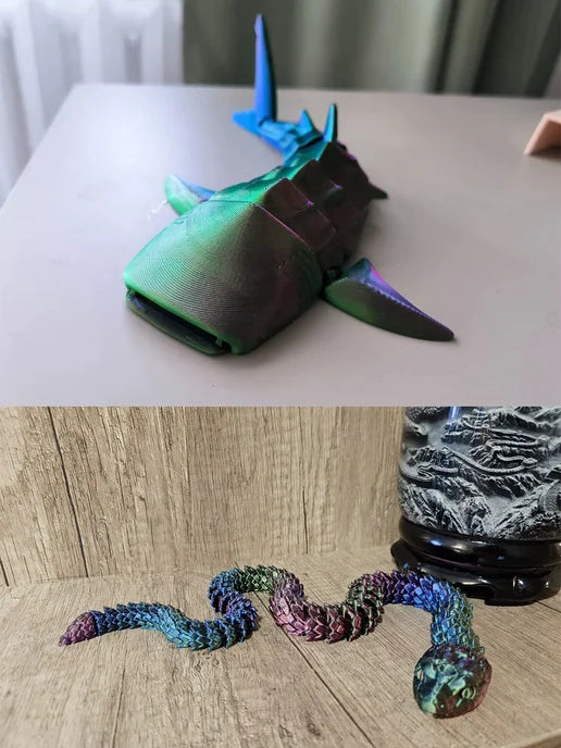 Tri-Color Silk PLA - Tri-Color 1.75mm 1kg