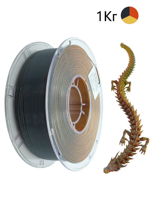 Tri-Color Silk PLA - Tri-Color 1.75mm 1kg