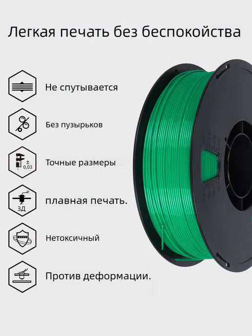 PETG - Green 1.75mm 1kg