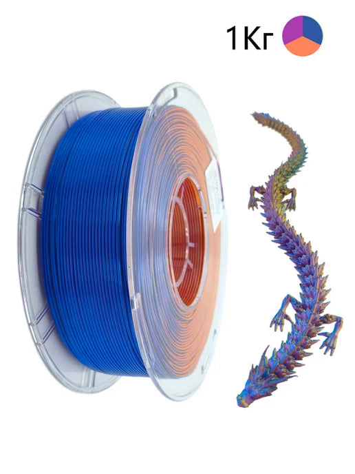 Tri-Color Silk PLA - Tri-Color 1.75mm 1kg