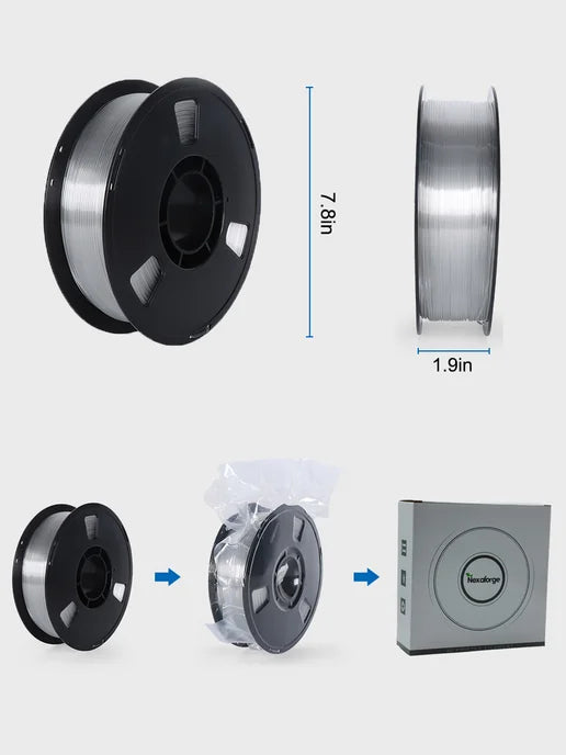 PETG - Black-White 1.75mm 6kg